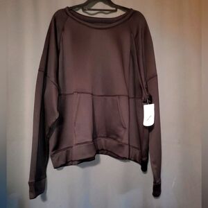 Xersion Black Longsleeve Crewneck Size 3XL NWT